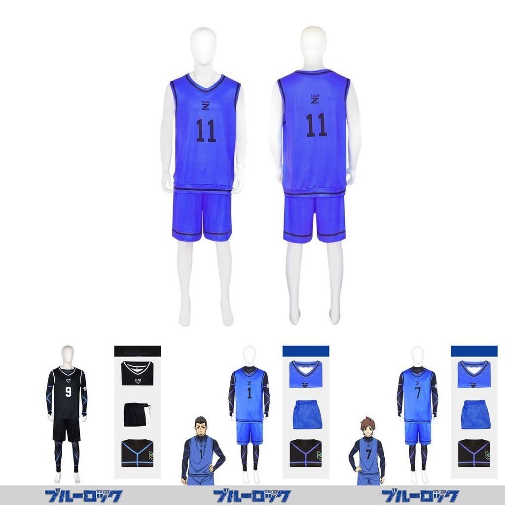 Blue Lock Cosplay Isagi Yoichi Rensuke No.1 Jersey Set For Anime Fans
