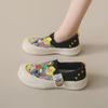 2024 Women's Korean Style Slip-On Canvas Flats - Casual Fashion