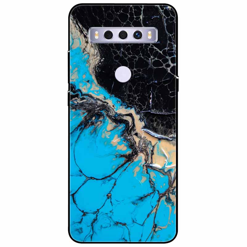 Case For TCL 10 SE Cover Marble Soft Silicone Fashion TPU Back Bumpers for TCL 10SE T766U T766H Protective Funda for TCL10SE