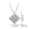 My Hero Best Friend Dad Pendant Necklace Key Rings Key Chains Gifts Jewelry Accessories Fathers