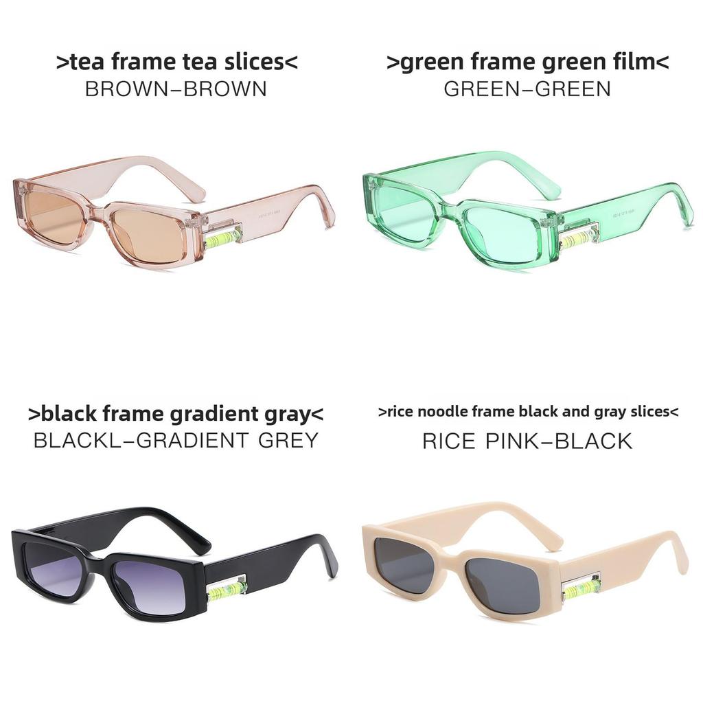 Gm Sunglasses Square Frame Uv400 Polarized Nonreflective For Outdoor Travel And Fashion