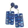 Funny Owl Meme Card Holder Women Men Business Lanyard Badge Card Case Women Card Cover Student Lanyard ID Name Card Holder Bags