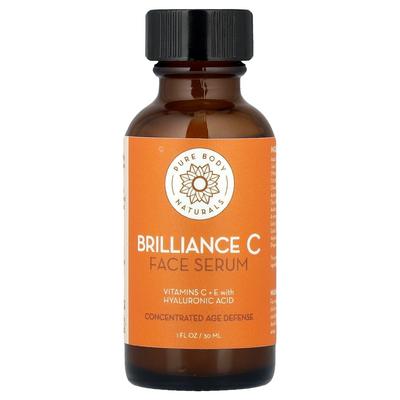 Pure Body Naturals Brilliance C Face Serum 30ml (1 Fl Oz)