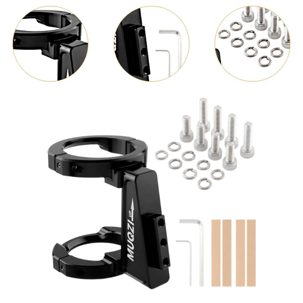 Folding Bicycle Front Bag Carrier Mount Adapter Cycling Parts Modification Accessory Portable Folding Bike Front Rack Adapter