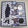 Muž postava Shadow Cutting Dies DIY Scrapbook Papírové karty Craft Punch Stencil