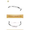 Boat Accessories Boat Handrails Marine Polished 8-5/8" Handle 316 Stainless Steel Deck Handrail High Quality for Yacht Hardware
