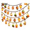 Waterproof Outdoor String Light with LED Xmas Fairy 10/20/40/80 Lights Christmas Warm White Santa Curtain