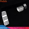 Car Pedals for Peugeot 207 301 307 208 2008 308 408 Cc for CITROEN C3 C4 DS 3 4 6 DS3 DS4 DS6 Gas Brake Rest Pedal