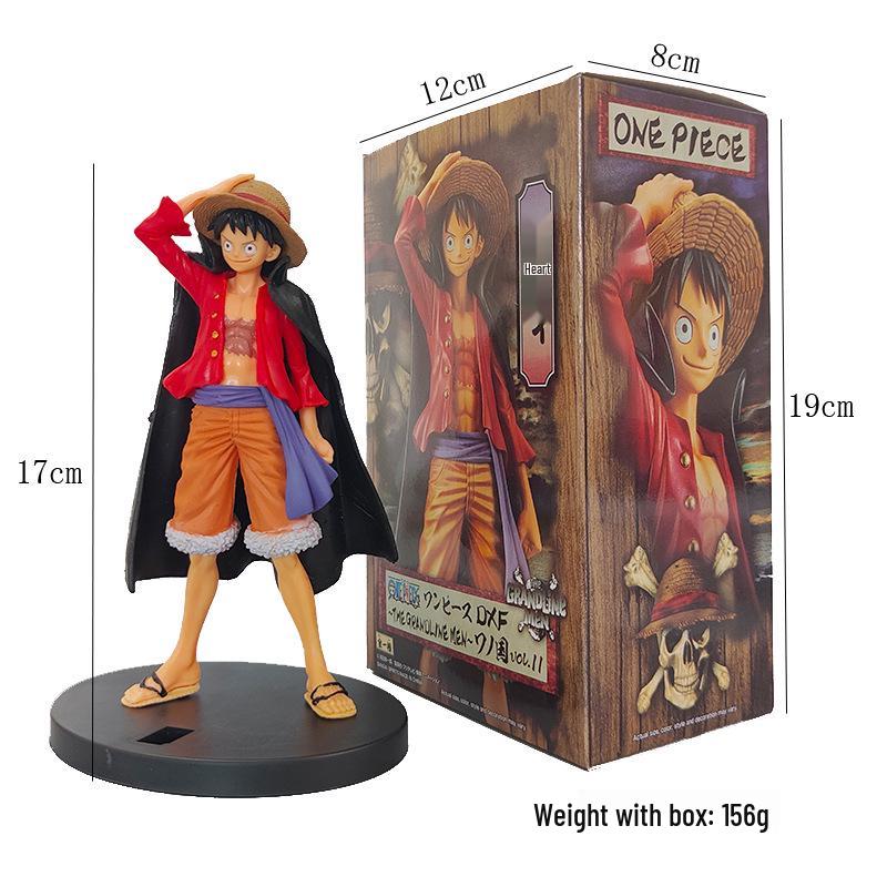 One Piece Onigashima Luffy, Zoro, Ace, & Sanji Anime Figurine Set
