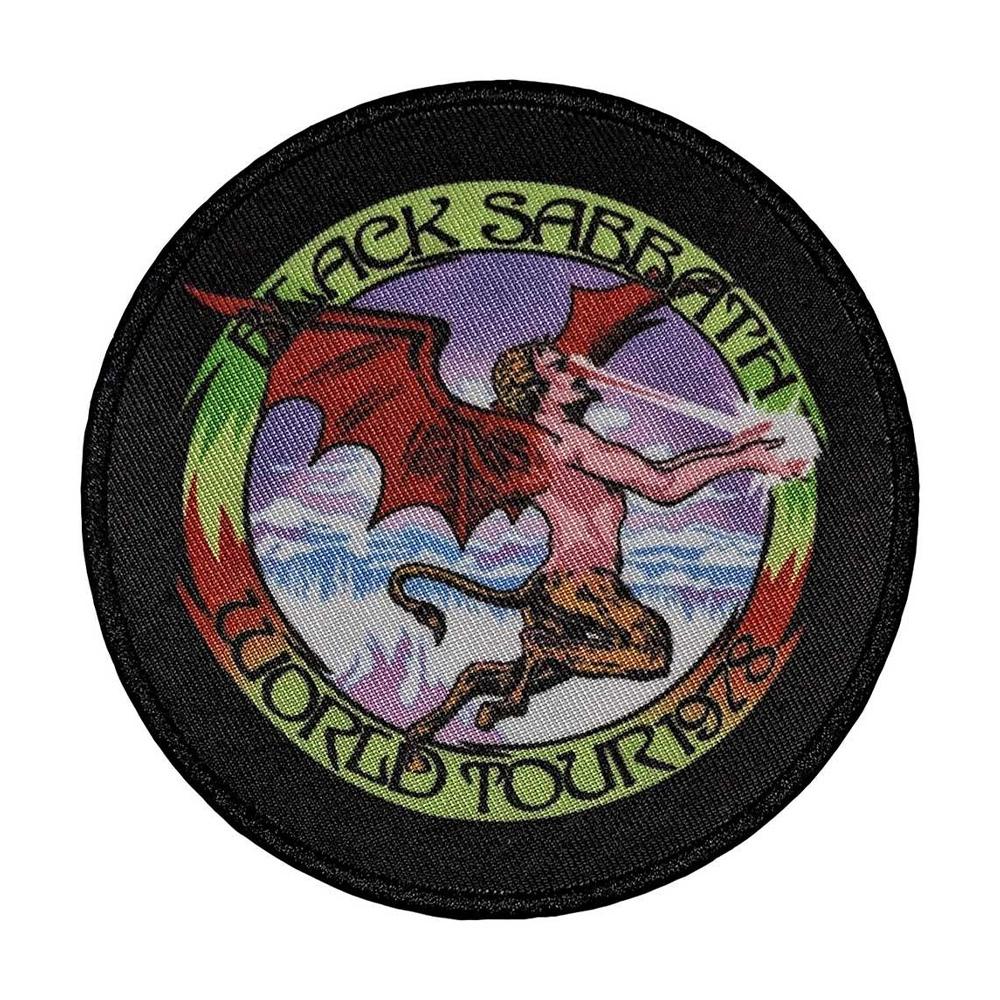 Black Sabbath World Tour 1978 Sew-On Printed Patch