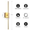 Remote-Controlled Rechargeable Three-Color Wall Light for Living Room, Bedroom, and Stairwell