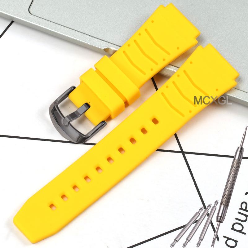Men's Silicone Watch Strap Replacement Fit for Casio PRG-80 PAG-80 PRW-1000 PRW-1100 Rubber Watch Bands Wristband Bracelet