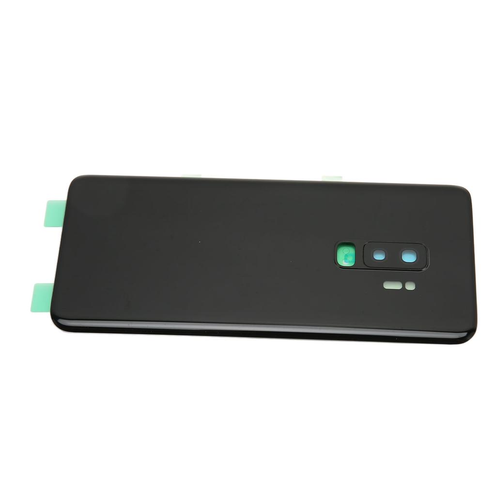 Glass Battery Back Cover Replacement Rear Door Panel with Pre Installed Camera Lens Adhesive for Gal