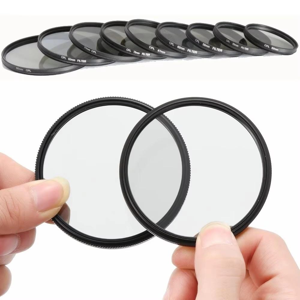 Multiple sizes CPL Filter Metal and Resins Polarizing Filter Camera Lens Filter  Outdoor Shooting