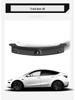 Premium trunk sill strips for Tesla Model Y/3 refreshed models - designed for factory-style upgrade.