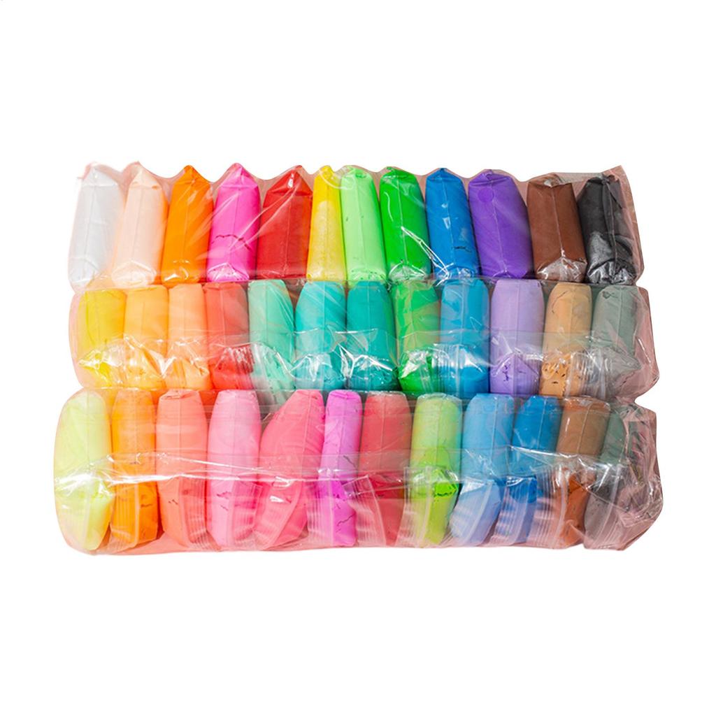 Super Light DIY Toys 36/24/12 Colors Kids Modelling Clay Set Craft Kit Multiple Colors Air Dry Clay Modeling Clay DIY Crafts