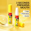 Banish The Bad Breath with Lemon Mouth Spray - Portable Oral Refreshing Mist for Odor Neutralization and Dental Hygiene