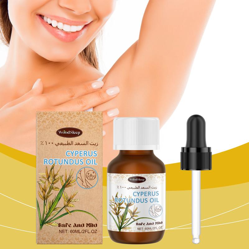 Smooth Skin Hair Growth Inhibitor Serum for Body Legs Arms Gentle Essential Oil Painless Hair Removal Intimate Area Depilatory