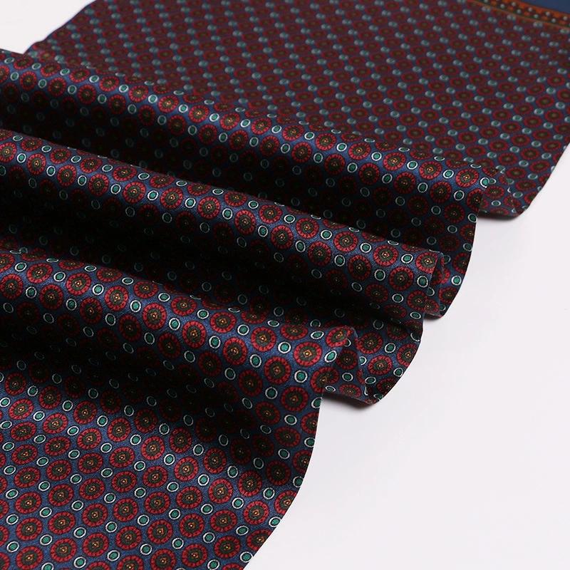 Luksusmerke Herre Ren Silkeskjerf Forretningsmenn Lange Skjerf Alt-Match 100% Silke Myke Varme Vinterskjerf for Menn