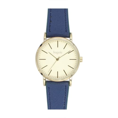 

Fragola Two-Tone Band Watch N02122S-1 NV/GR Women s Blue
