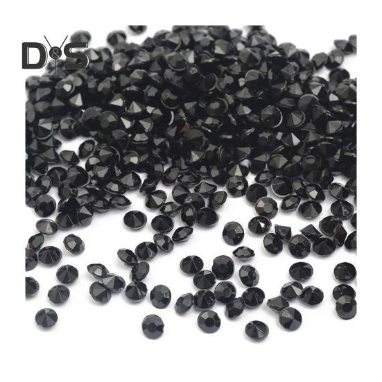 1000Pcs Acrylic Rhinestones Colorful Resin Faux Crystal Gems DIY Crafts Vase Fillers Weddings Home Table Decor