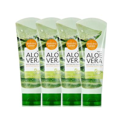 Espuma de Limpeza de Aloe 150g x 4