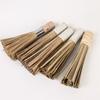 2 Pcs 12-Inch Bamboo Wok Brush Bamboo Wok Cleaning Brush Easy To Use Bamboo Cleaning Brush  Kitchen