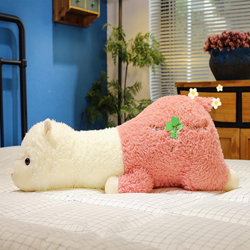 New Style Alpaca Doll Children's Sleeping Pillow on The Bed Cartoon Cute Plush Toy