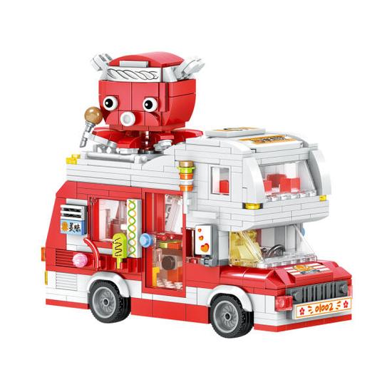 Art Box/Metal Tour Brain Development Mini Block Making - Camping Food Truck