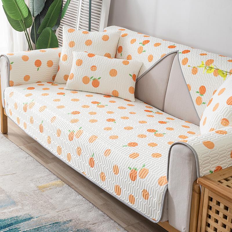 Latex Sofa Cushion Summer New Non -Slip Ice Silk Summer Mat Cushion Cartoon Cool Sofa Cover Cover Cloth