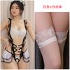 Sexy Lingerie Sexy Perspective Dress Lace Onesie Maid Suit Uniform Seduction Fun Tease