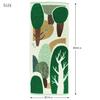 Kusunokibashi Monori Morita MiW Forest House Face 34 X 80cm Towel, Green, A-65603-31-G,