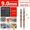 Set di punte da trapano HSS M35 al Cobalto per Legno, Metallo, Acciaio Inossidabile - Alta Durezza