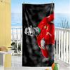 Juventus Player Action Beach Towel High Absorbency & Quick-Dry Comfortable Lightweight