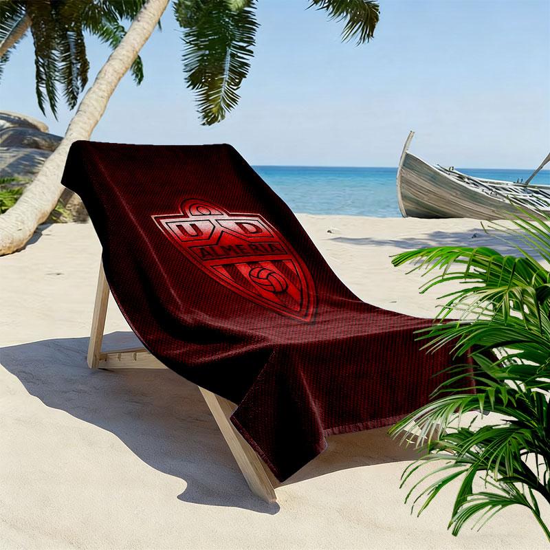 Almería Print Beach Towel, Large Soft Quick Dry Towel for Beach Camping Swimming