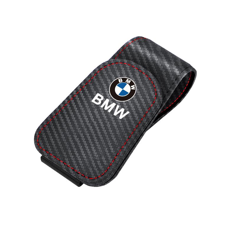 NTSM5 1Pcs Motorcycle Sticker/Car Sun Visor Sunglasses Clip Universal Ticket Card Clamp For BMW G80 G06 G07 G42 G14 G15 G16 F82 F20 X5