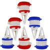 SHOWERORO Portable Drink Bottle Spouts, 6-Pack, for Sake and Box Drinks, Beverage Switch Caps