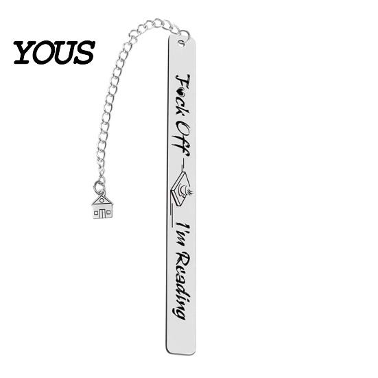 Strong Metal Page Marker Frosted Bookmark, Engraved Marker, Thin Book Mark Bookmark for Students Teachers, Graduation Christmas Gift Lovers