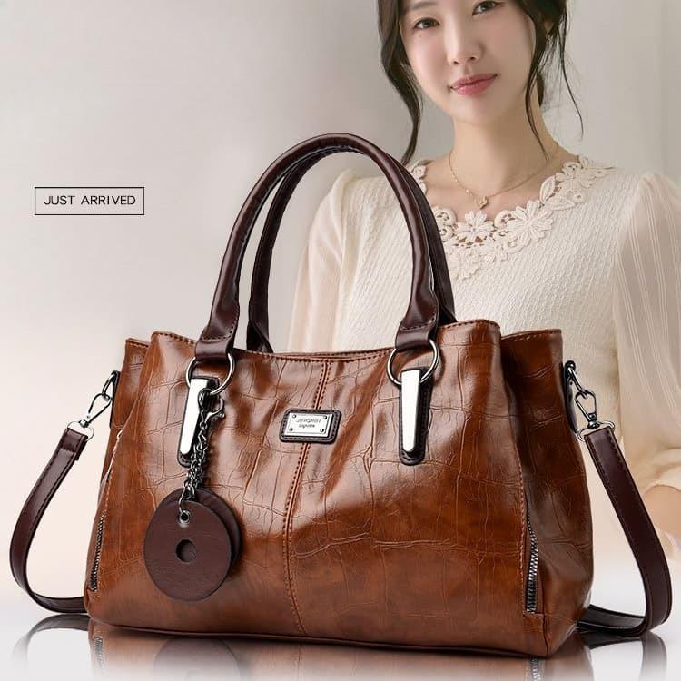 Vintage Portable Tote Bag Shoulder Messenger Women's Bag