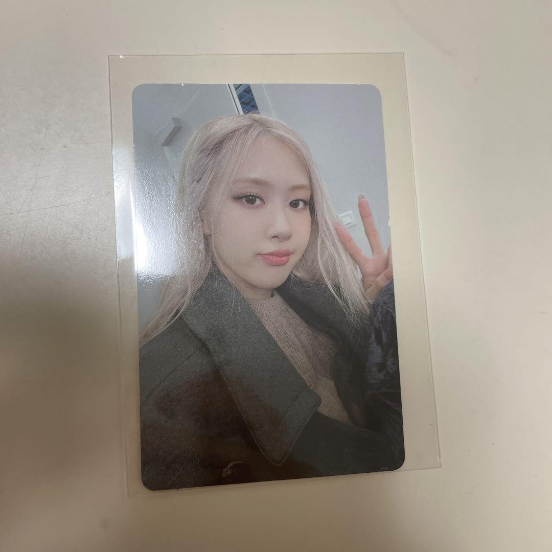 [Б/У] Бонусная торговая карточка BLACKPINK Rosé LP