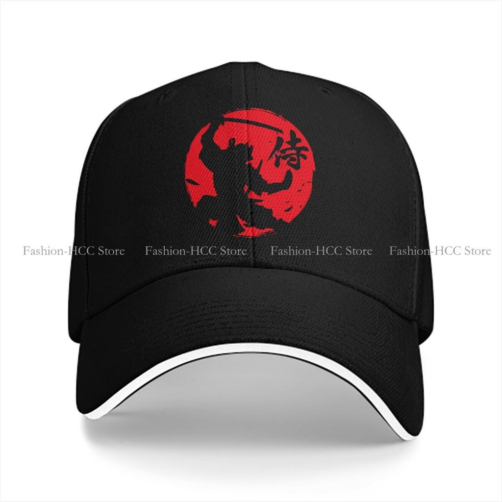 Sword Culture Solid Color Baseball Caps Peaked Cap Japanese Samurai Warrior Bushido Sun Shade Hats Men Women