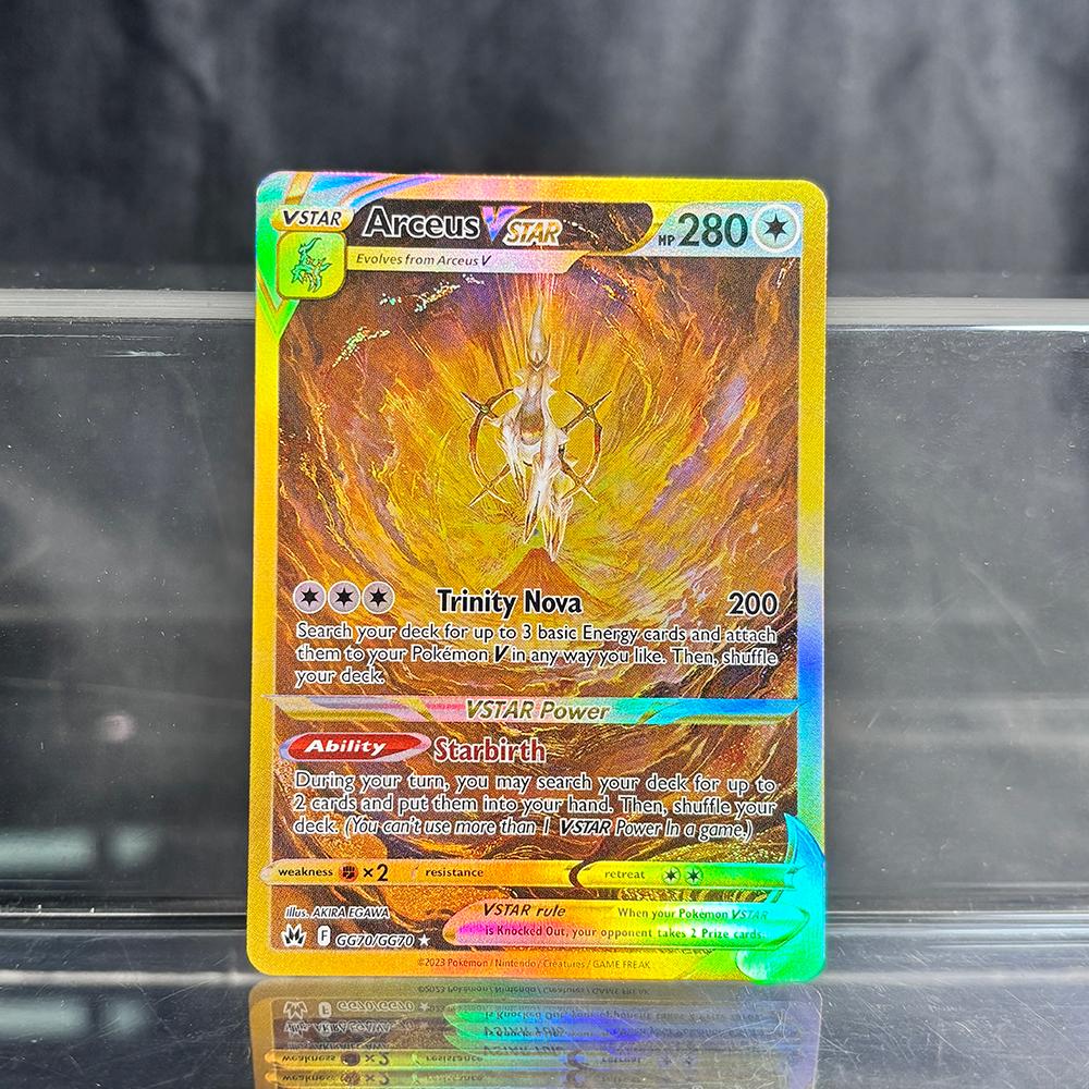 Holografische Spiel-Sammelkarten PTCG Proxy-Karten Glurak Pikachu Mew EX Einzelkarten PKM Folienkarten Gengar VMAX Skyridge (SK)