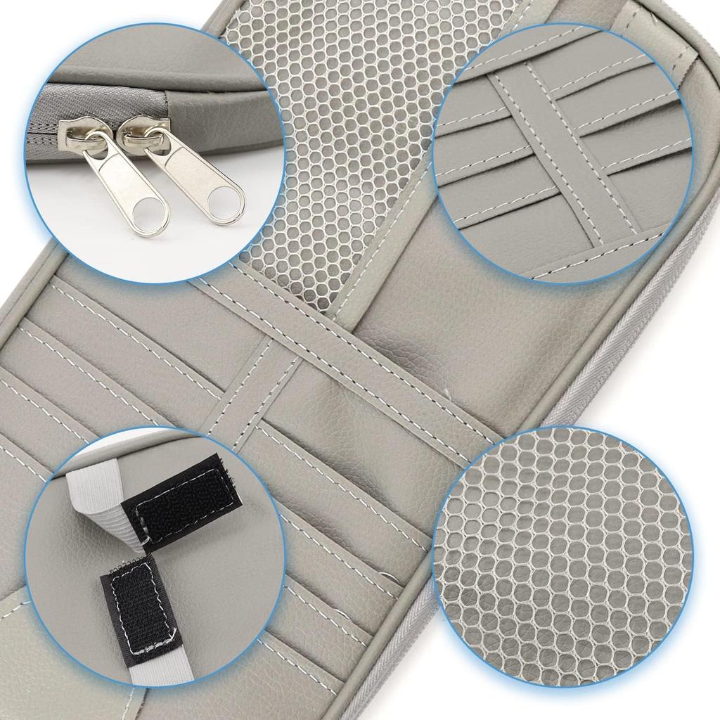 Car Sun Visor Organizer Truck Storage Bag Car Sun Visor Organizer Accessories Storage Bag for Card License Key Mobile Phone Invoice Document
