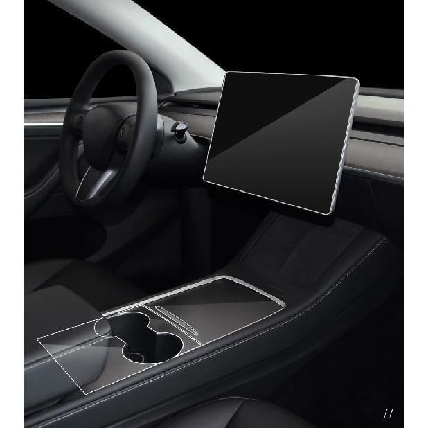 Central Control Anti-scratch Protective Film for Tesla Model 3/Y -2023 Center Console Panel Sticker TPU Film Car Accessories