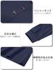 [TACVASEN] Men's Long-Sleeve T-Shirt, Plain, Sweat-Absorbing, Breathable, 100% Cotton, Lightweight, Golf, Plus Sizes, Henley Neck, Business, Innerwear
