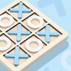 Wooden Desk Decoration Kids Table Toy Family Games Tic Tac Toe Board Game