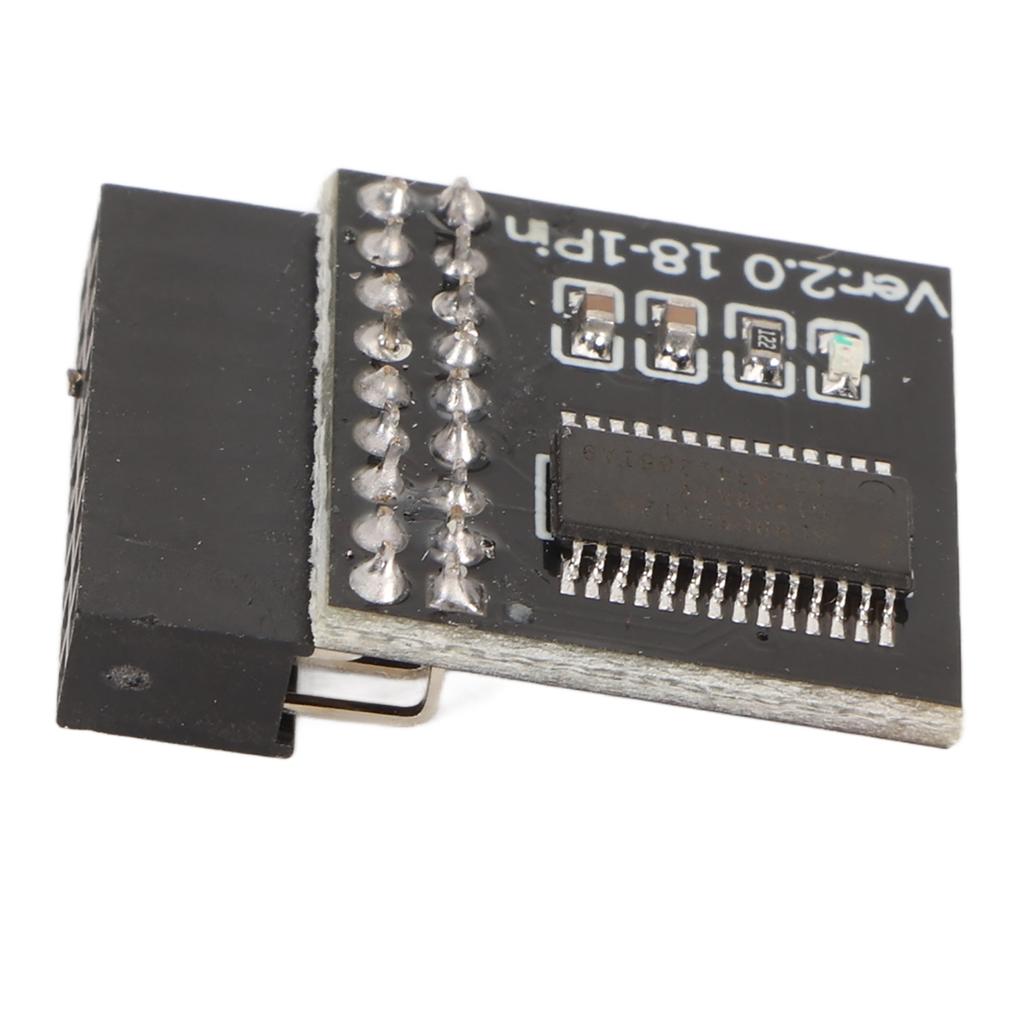 TPM 2.0 Module LPC Interface Stable High Safety Durable Material 18Pin LPC Module for Asrock Motherboard