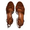 Where's That From Womens/Ladies Knotted Suede Block Heel Sandals
