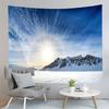 Antarctica Tapestry Glacier Ocean Tapestry Natural Landscape Tapestry Home Living Room Dorm Bedroom Aesthetics Decoration Tapes
