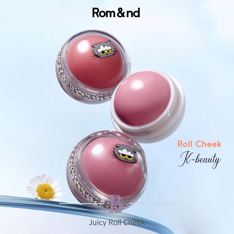 Rom&nd X Zo&Friends Juicy Roll Cheek 8.4g / 0.30 Oz Roll Cheek With Puff